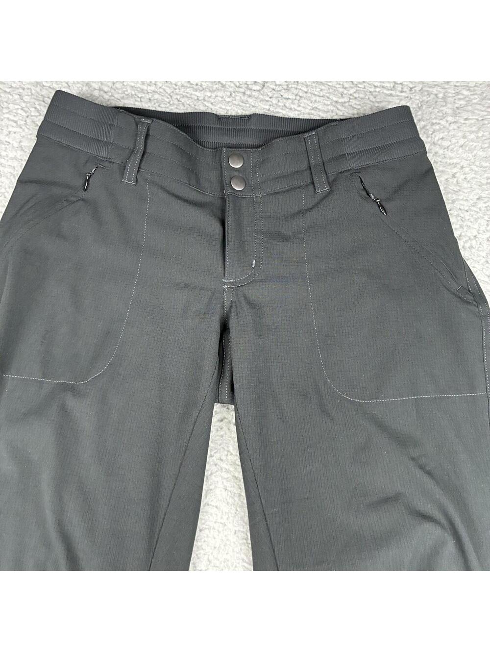Kuhl Strattus Pants Womens 2 Reg Gray Ripstop Lightweight Hiking Outdoor 6234 - Picture 2 of 10
